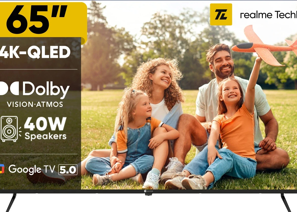 Realme TechLife QLED HD Ready Smart Google TV