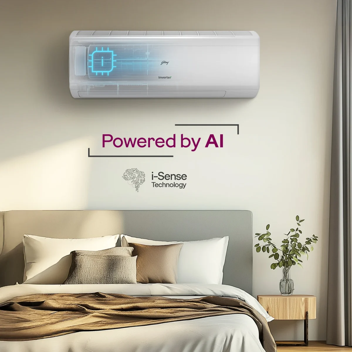Godrej 5 Star Inverter Split AC 2025 | 5-in-1 Convertible Cooling Non Wi-Fi - Image 5