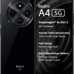 REDMI A4 (Starry Black, 128 GB) (4 GB RAM)