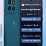 MOTOROLA g57 power 5G Snapdragon (Pantone Corsair, 128 GB) (8 GB RAM)
