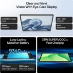 OPPO Pad SE (4GB RAM, 128GB Storage) | 11-inch 90Hz Display, Helio G100, 9340mAh Battery  OPPO Pad SE (4GB RAM, 128GB Storage) ₹18,999 • Flipkart + others - Image 2