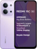 Redmi 15C 5G (128GB) | MediaTek Dimensity 6300, 50MP AI Camera, 6000mAh Battery