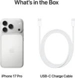 Apple iPhone 17 Pro (Silver, 256GB) | A19 Pro Chip, 48MP Pro Camera System, 6.3-inch Super Retina XDR Display - Image 6