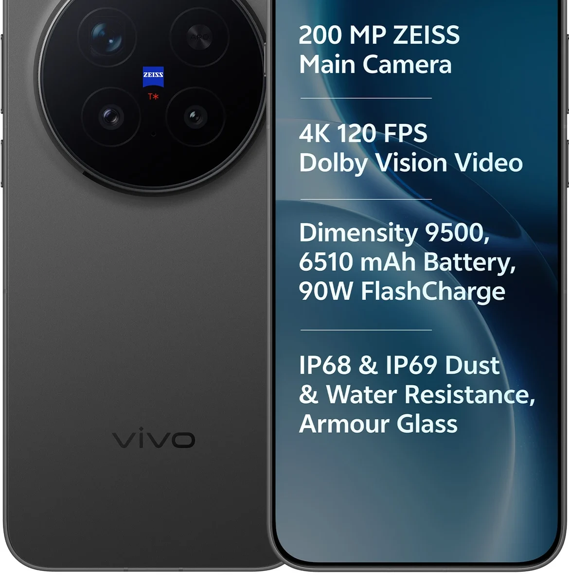 Vivo X300 Pro 5G | MediaTek Dimensity 9500, ZEISS 200MP Telephoto Camera, 6510mAh Battery