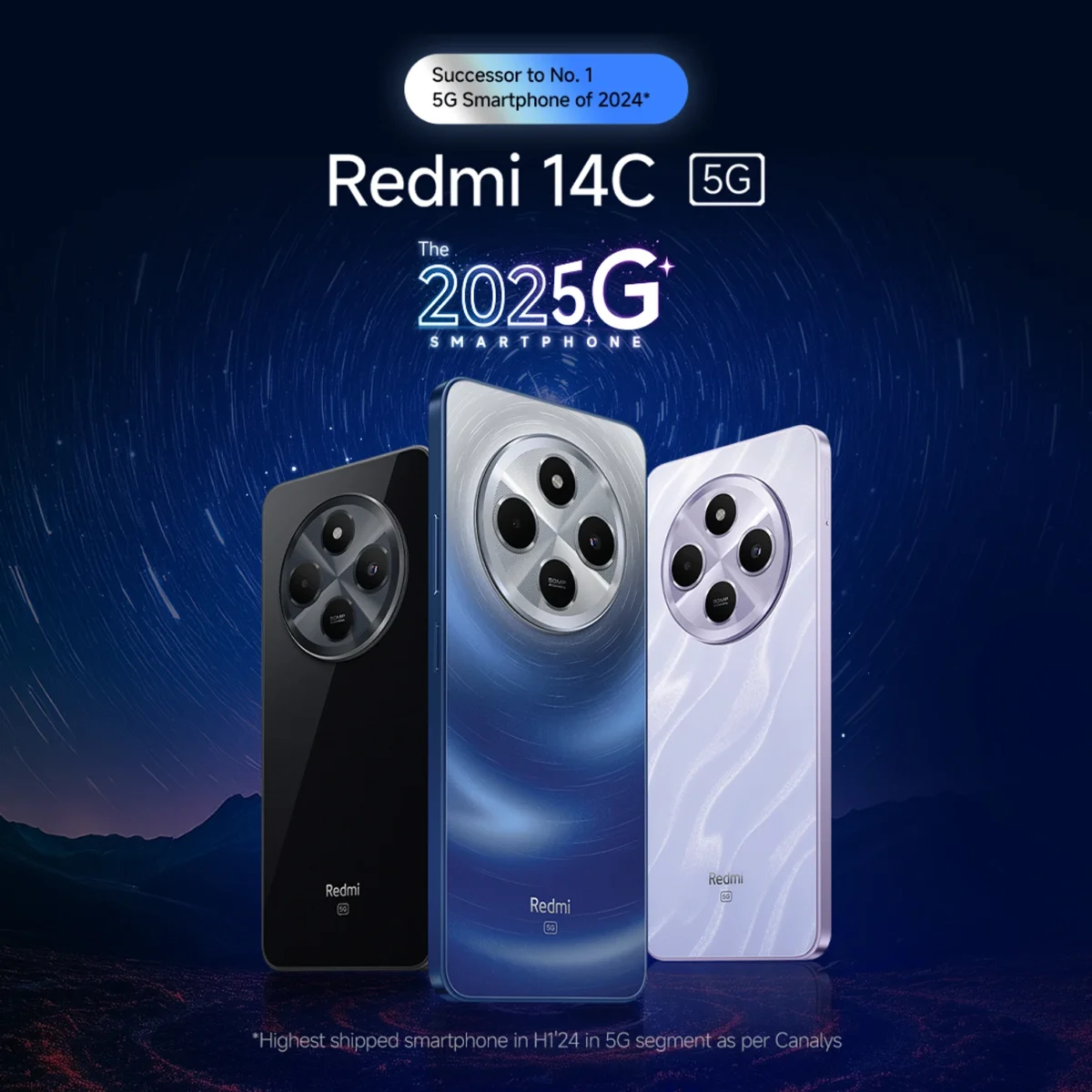 Redmi 14C 5G (128GB) | Snapdragon 4 Gen 2, 50MP AI Camera, 5160mAh Battery - Image 3
