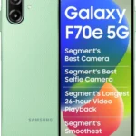 Samsung Galaxy F70e 5G (128GB) | MediaTek Dimensity 6300, 50MP AI Camera, 6000mAh Battery