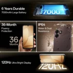 OPPO A6c (128GB) | UNISOC T7250, 13MP AI Camera, 7000mAh Battery - Image 2