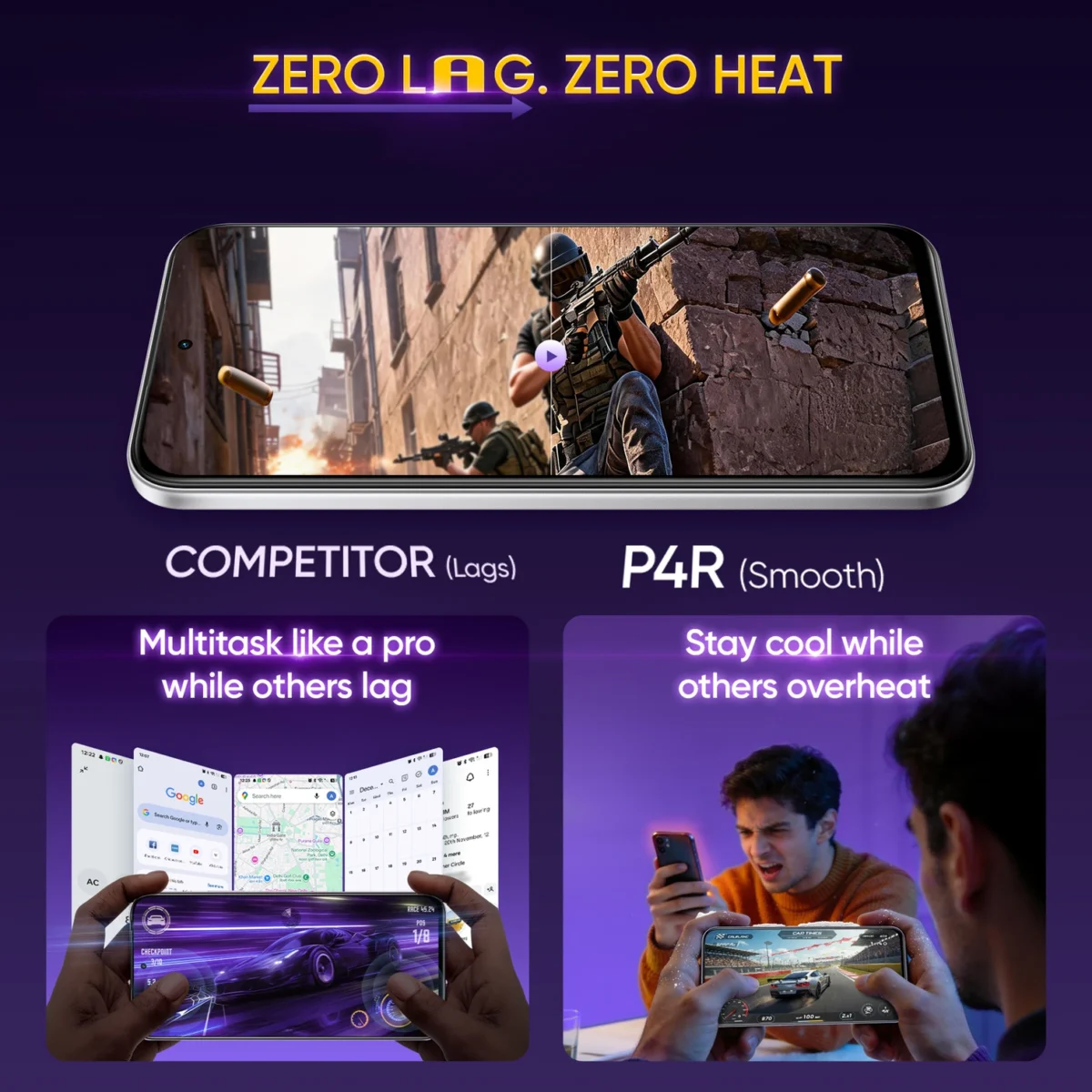 Realme P4R 5G | MediaTek Dimensity 6300, 50MP AI Camera, 8000mAh Battery  Realme P4R 5G ₹17,399 • Zepto + others - Image 6