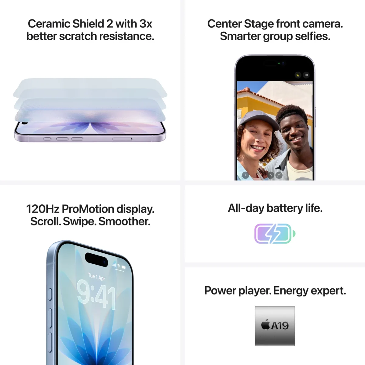 Apple iPhone 17 (White,256GB) | A19 Chip, 48MP Dual Camera, 6.3-inch Super Retina XDR Display - Image 7