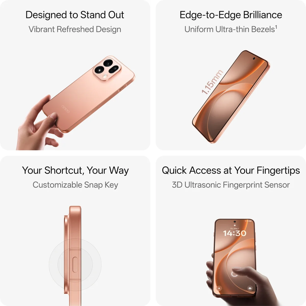 OPPO Find X9s 5G (256GB) | Dimensity 9500s, 50MP Triple Camera, 7025mAh Battery - Image 3