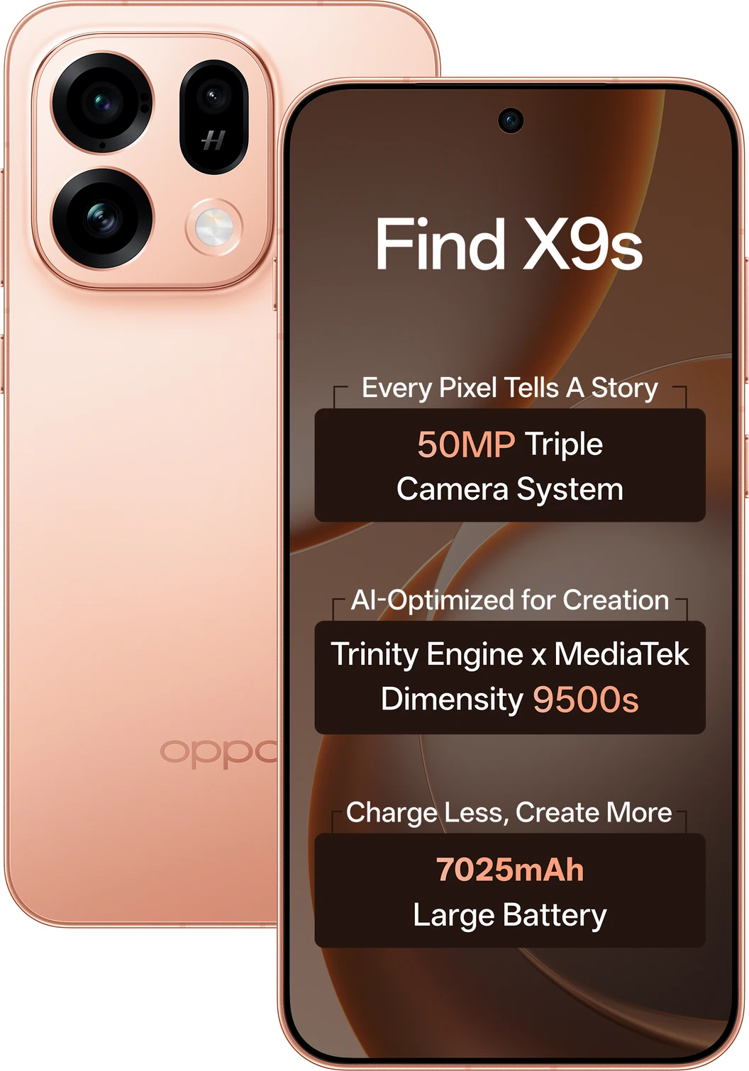 -original-imahnhztcv89vp9r OPPO Find X9s 5G (256GB) | Dimensity 9500s, 50MP Triple Camera, 7025mAh Battery - Image 1