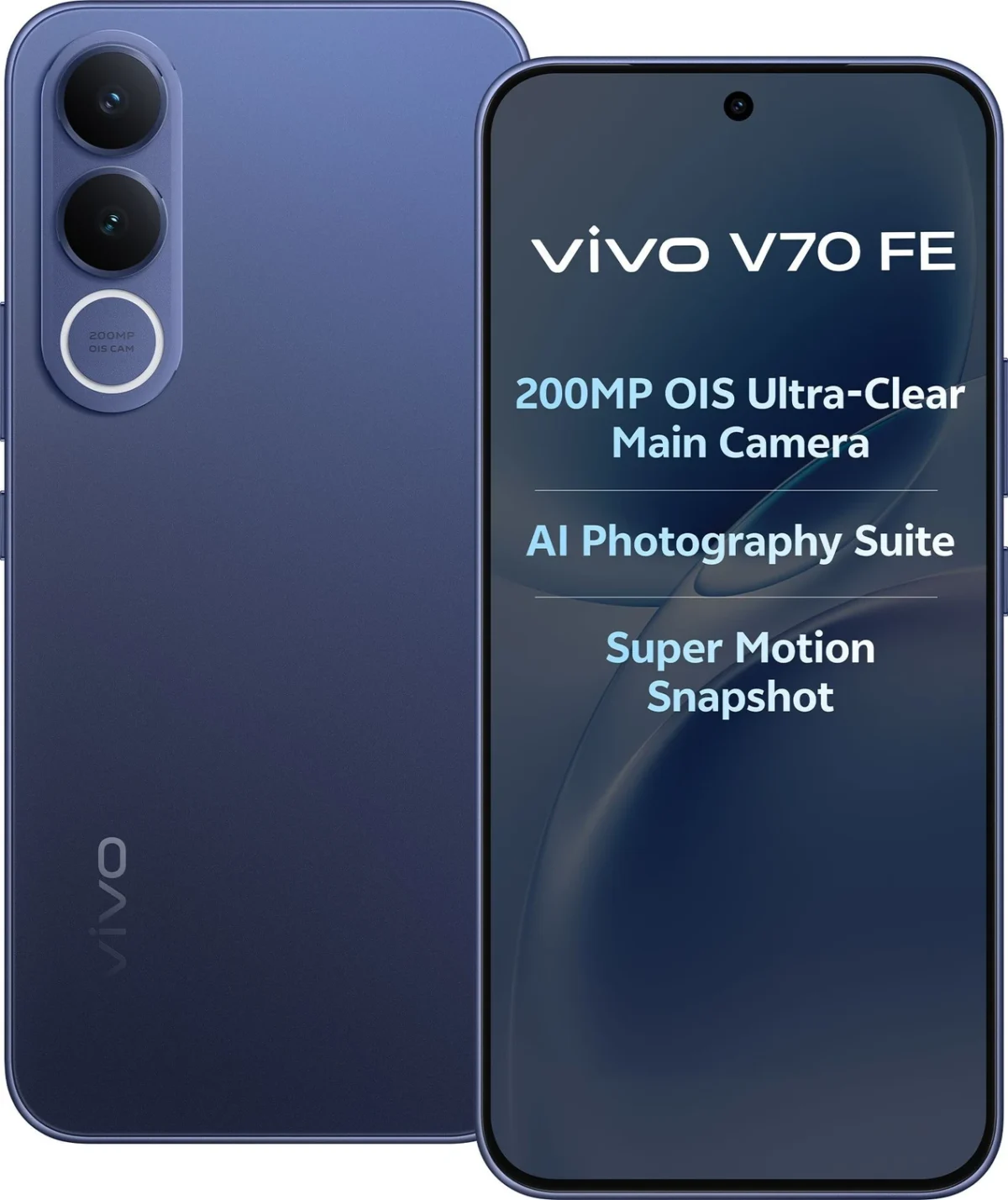 vivo V70 FE 5G | Dimensity 7360 Turbo, 200MP OIS Camera, 7000mAh Battery - Image 2