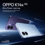 OPPO K14x 5G 6500mAh and 45W SUPERVOOC Charger & AI (Icy Blue, 128 GB) (6 GB RAM) - Image 11